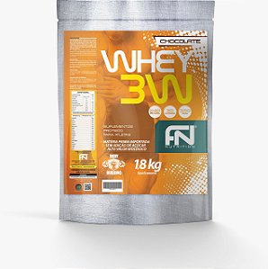 Whey Protein 3w 1800g Refil Concentrado | Hidrolisado | Isolado 24g Proteinas