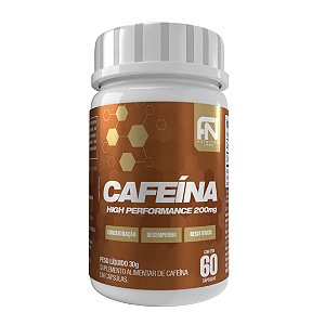 Cafeína 200mg Force Nutrition Labs FN 60 capsulas