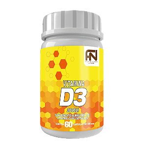 Vitamina D3 2000 UI - 60 Cápsulas Force Nutrition Labs