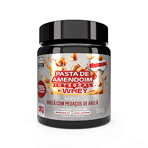 Pasta de Amendoim 25% Whey Avelã