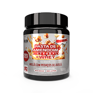 Pasta de Amendoim 25% Whey Avelã