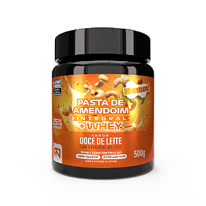 Pasta de Amendoim 25% Whey Doce de Leite