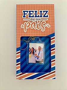 Caixinha com chaveiro - Dia dos Pais