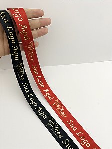 Fita de cetim personalizada - Leia a descrição.
