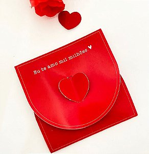 Envelope personalizado - Te amo mil milhões