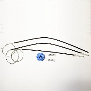 Kit Reparo Maq Vidro Elétrico Megane Novo Dianteiro Esquerdo