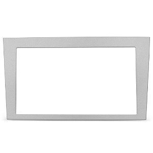 Moldura Fiamon 2 Din Corsa montana vectra Meriva Prata 2387