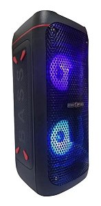 Caixa de Som First Option Bluetooth 8wrms Portatil Bateria