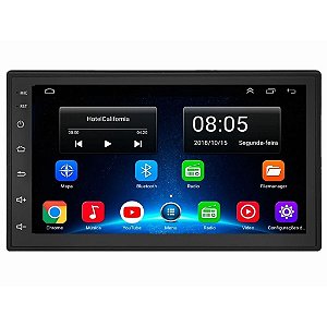 Central Multimídia Mp5 Jr8 7'' Light Sistema Android Full Hd