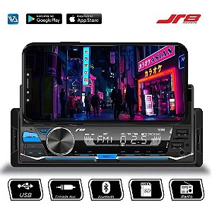 Radio Auto Radio R8 1020bt Suporte Celular Usb Sd Bluetooth