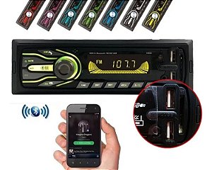 Radio Som Automotivo First Option 5566se Usb Bluetooth Sd