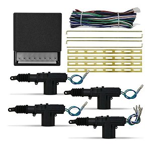 Kit Trava Elétrica Universal 4 Portas Roadstar