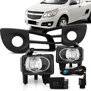 Kit farol auxiliar Milha Montana 2011 em diante shocklight