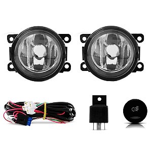 Kit farol auxiliar Milha Fiesta 10-14 Ka 11-14 Bmo S/ grade