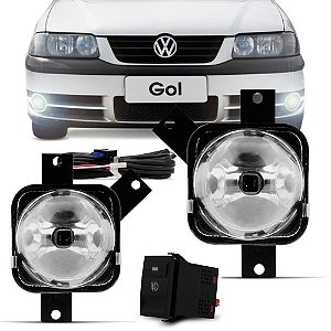 Kit farol auxiliar Milha Gol parati saveiro G3 03-05 F2 Bmo