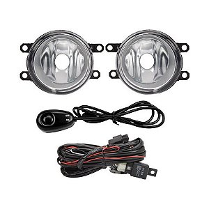 Kit farol auxiliar Milha Logan 15+ 207 307 2006-2010 Hoggar