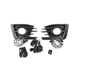 Kit farol auxiliar Milha Gol voyage G7 16+ Gd Pt Bt Rd Cr
