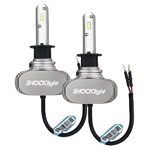 Kit Lampada Ultra Led Titanium Shocklight H1 10000 Lumens