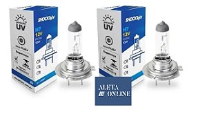 Par Lampada Shocklight Halogena Standart H7 12v 55w Px26d