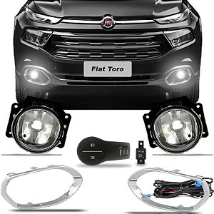 Kit farol auxiliar Milha Toro 2016 a 2020 Bmo shocklight