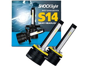 Lâmpada Super Led Mini Shocklight 32w S14 Nano H27 6000k