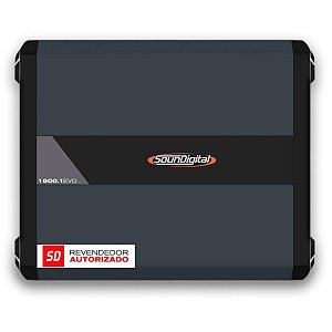 Amplificador Modulo Soundigital Sd1600 Sd 1600 W 1 Ohm