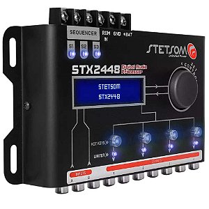 Processador De Áudio Digital Equalizado Stx2448 Stetsom