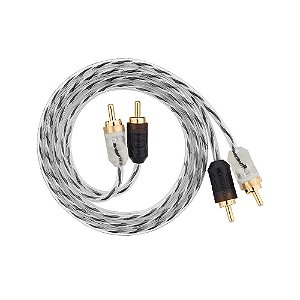 Cabo Rca Som Automotivo Taramps Injetado 1 Metro Stereo Modu