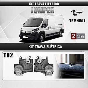 Kit Trava Elétrica Jumper Acello Ducato Boxer 2 Port Tragial