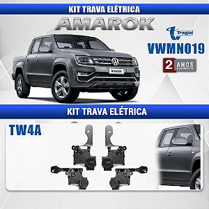 Kit Trava Elétrica Volkswagen Amarok 4 Portas Tragial