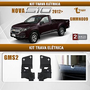 Kit Trava Elétrica Nova S10 2 Portas A Partir 2012 Tragial