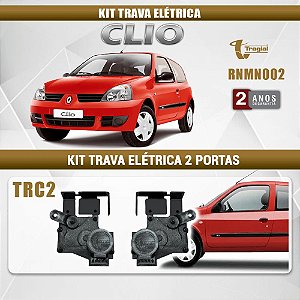 Kit Trava Elétrica Renault Clio 2 Portas Tragial