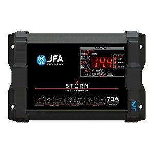 Fonte Carregador de Bateria Storm Plus 70a Jfa Bivolt 12a15v