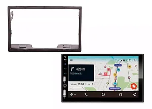 Central Multimídia Car Play 7 Polega Bt Golf Polo Fox Fiesta Ecosport Bora