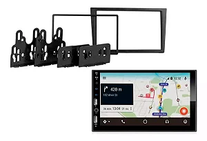 Central Multimídia Car Play Mp5 7 Pol Bt Corsa Montava Vectra Meriva
