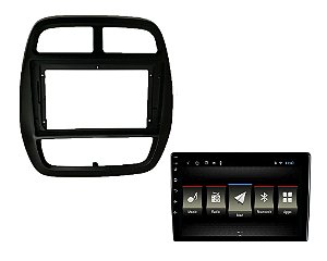 Central Multimidia Android Jr8 X 9 Polegadas Kwid Bk Piano
