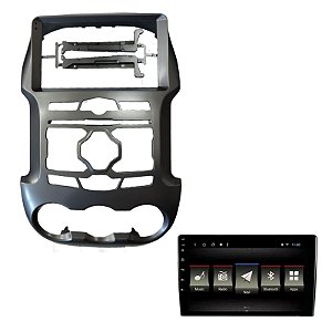 Central Multimídia Android Jr8 X 9 Polegad Ranger 10-14 Luxo