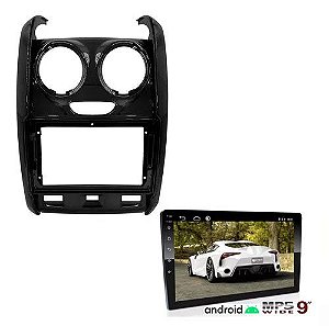 Central Multimidia Android E-tech 9 Polegada Bk Duster 14-17