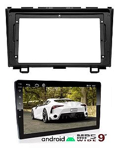Central Multimidia Android E-tech 9 Polegadas Cr-v 08 a 11