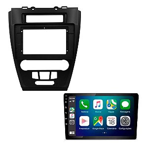 Central Multimídia Carplay Android Auto 10 Pol New Fusion