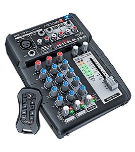 Mesa de Som Automotivo Stetsom Stm1003 Multiplayer 3 Canais