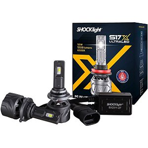 Lâmpada Ultra Led Nano Shocklight S17x Hb4 5500lm com Canbus