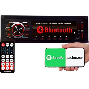 Radio Mp3 Automotivo Usb Bluetooth Aux Sd Fm Ma-666 Maxx