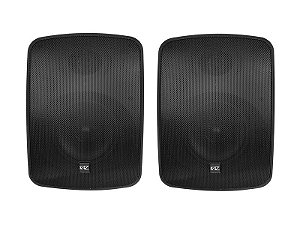 Par Caixa Som Ambiente Passiva 6 Polegada 400w Preta K6 Kaz