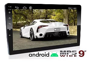 Central multimídia android e-tech 9 polegadas premium plus