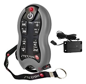 Controle Stetsom Sx2 Longa Distância Grafite 16 funções 500m