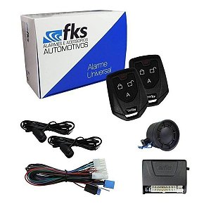 Alarme Automotivo Fks Fk902 SB902 2 controles sem bloqueio