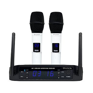 Microfone De Mão LeSon Ls916 Base Multicanais Profissional
