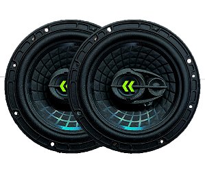 Par Auto Falante Triaxial Bravox 6 Polegadas revo 6 140wrms