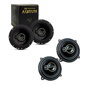 Kit Auto Falantes De 6 E 5 Polegadas Hurricane A6t e A5t